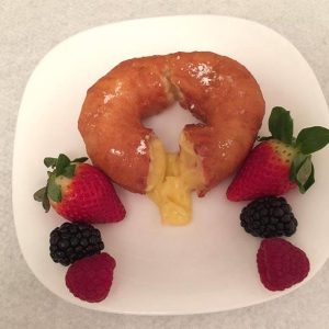 Gogosi cu crema de banane nr 03