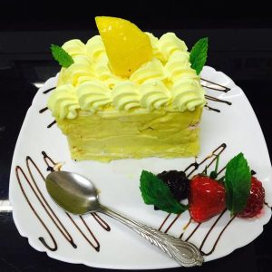 Prajitura cu banane si lamaie nr 1021