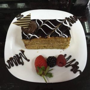 Prajitura cu cappuccino si caramel nr 1019