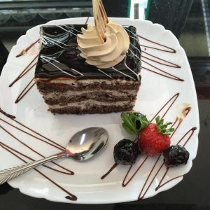 Prajitura cu cappuccino si ciocolata nr 1023