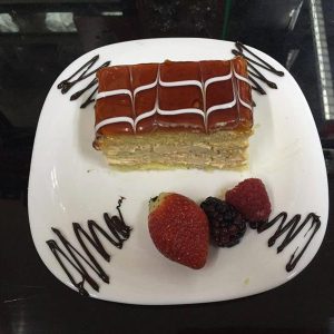 Prajitura cu caramel si vanilie nr 1038