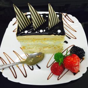 Prajitura cu caramel si vanilie nr 1044