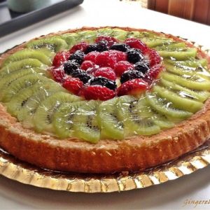 Tarta mare cu fructe 26 cm nr 01