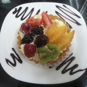 Tarte medii cu fructe 10 cm nr 32