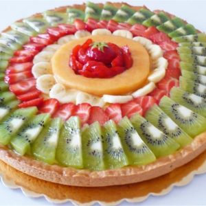 Tarta mare cu fructe 26 cm nr 06