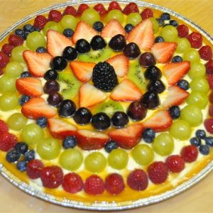 Tarta mare cu fructe 26 cm nr 02