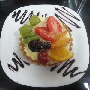 Tarte medii cu fructe 10 cm nr 24