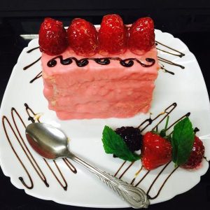 Prajitura cu zmeura si vanilie nr 1167