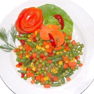 Legume mixte sote la tigaie