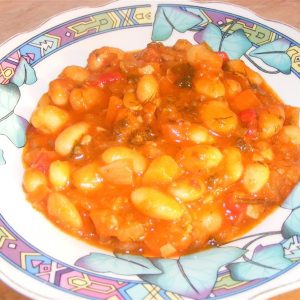 Mancarica de fasole cu legume