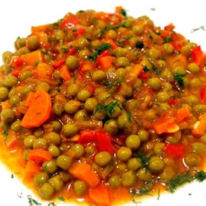 Mancarica cu mazare si legume