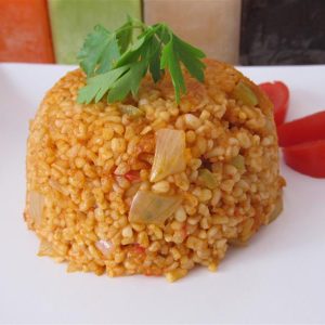 Orez cu ceapa si bulion