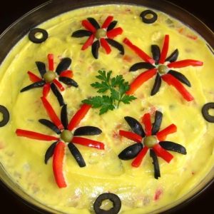 Salata bouef cu ou speciala