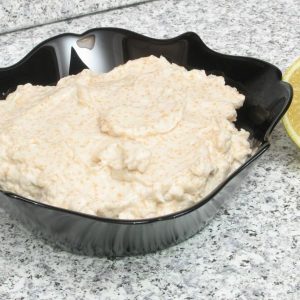 Salata de icre cu ceapa